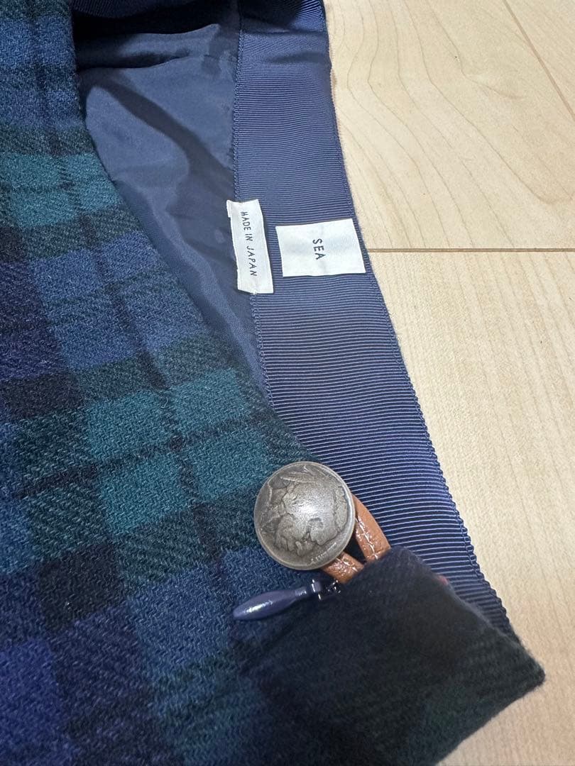 最終値下げSEA定価8万☆ブラックウォッチ柄セットアップ