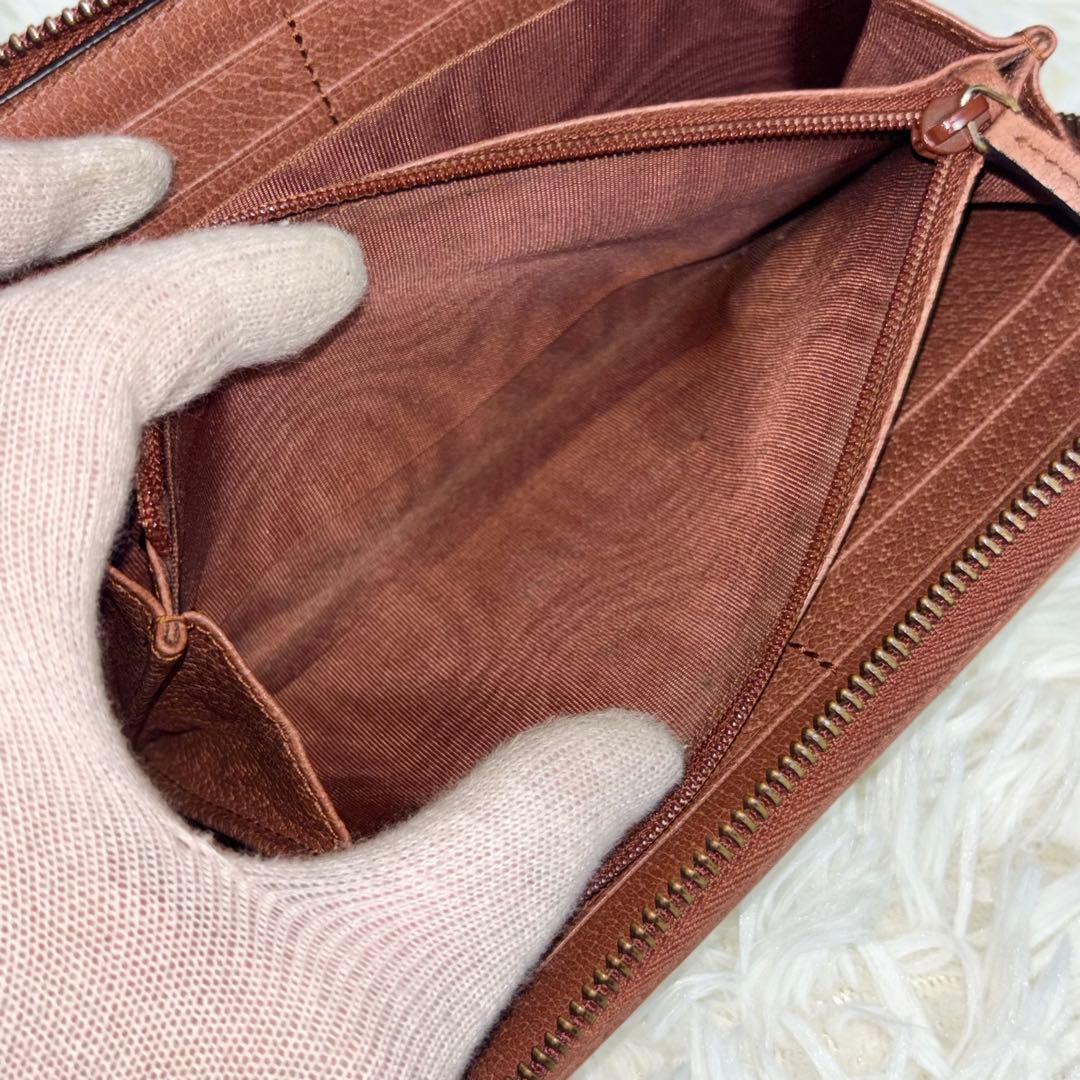 あたま　グッチ　長財布　ニューヨークヤンキース　GGキャンバス