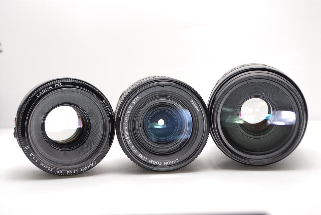 ⭐️Saku＊⭐️Canon kiss X10i トリプルレンズセット