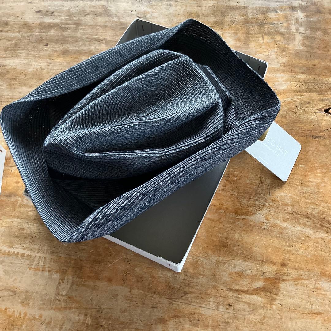 マチュアーハ　ダークグレー 帽子 ボックス付き