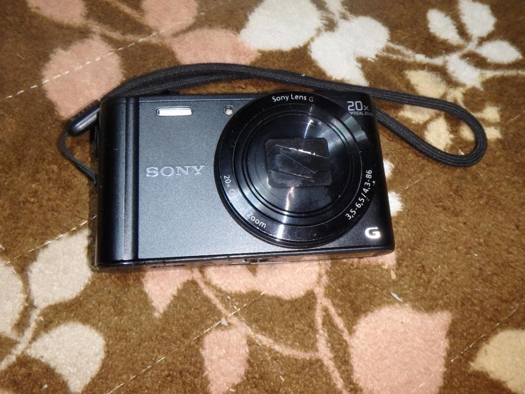 動作品 SONY DSC-WX300 デジタルカメラ 難あり