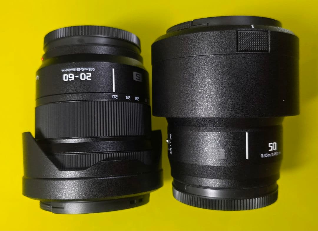 【使用少】 LUMIX S5II ダブルレンズキット 予備バッテリー付