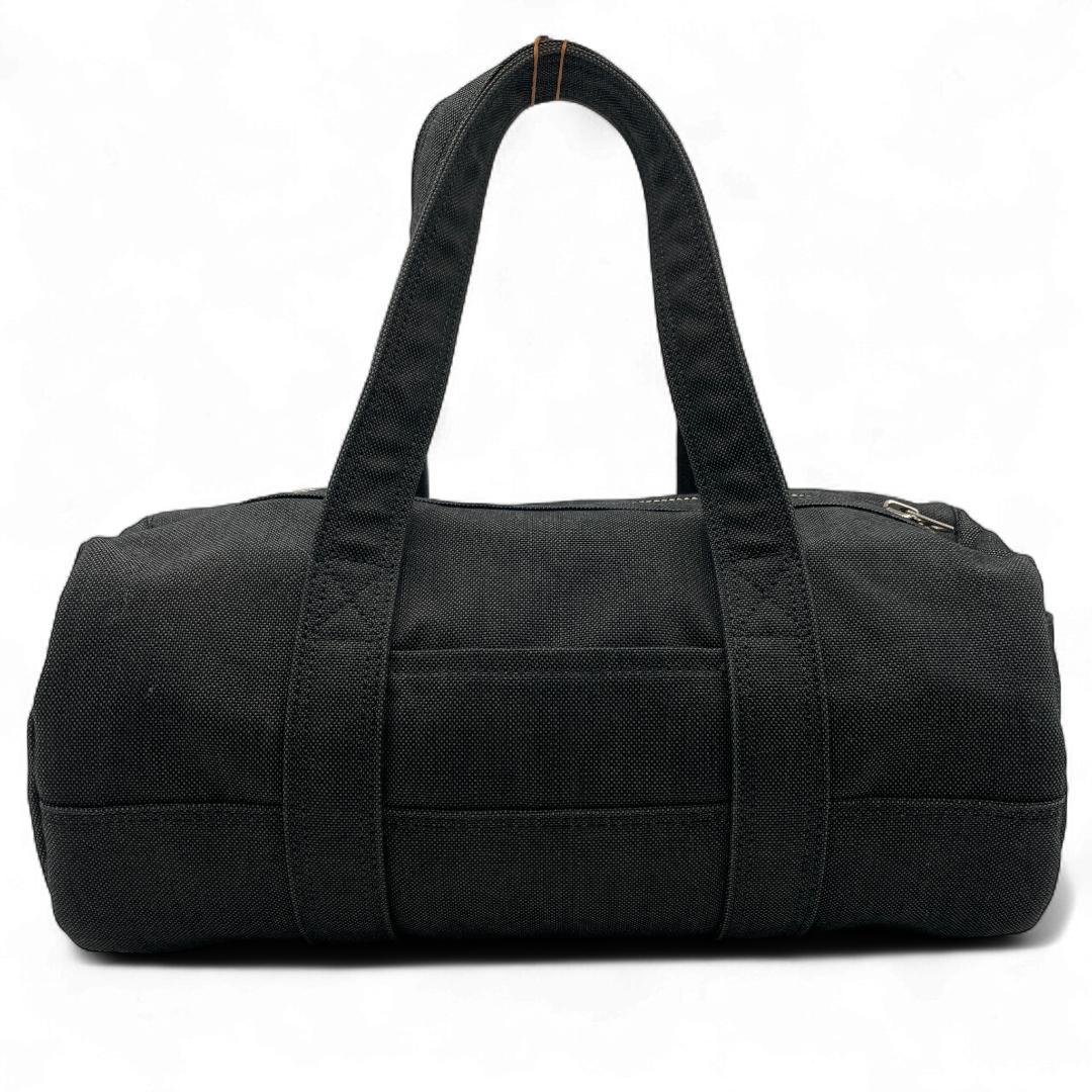 美品 PORTER ミニボストン ナイロン グレー