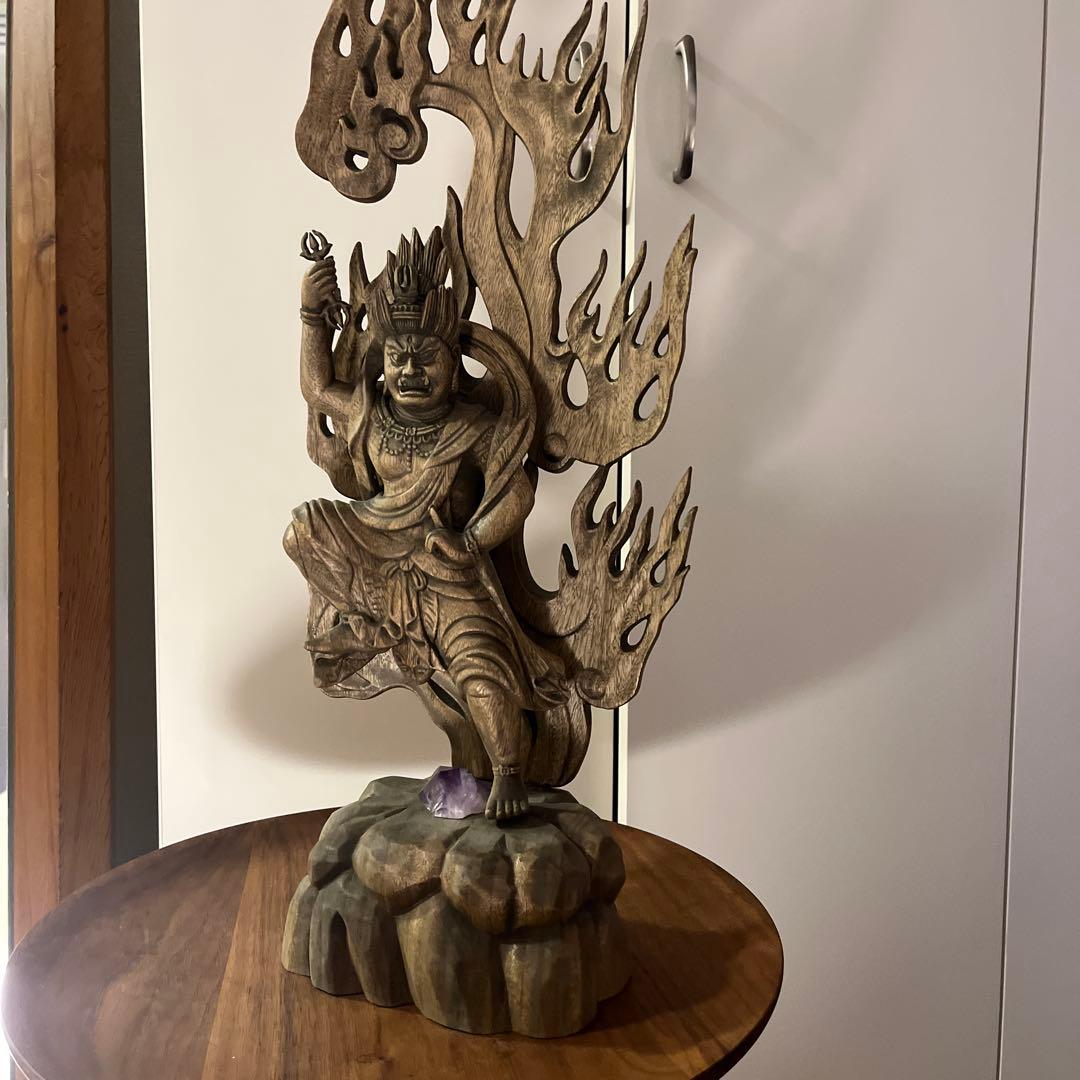 蔵王権現 52cm 井波彫刻