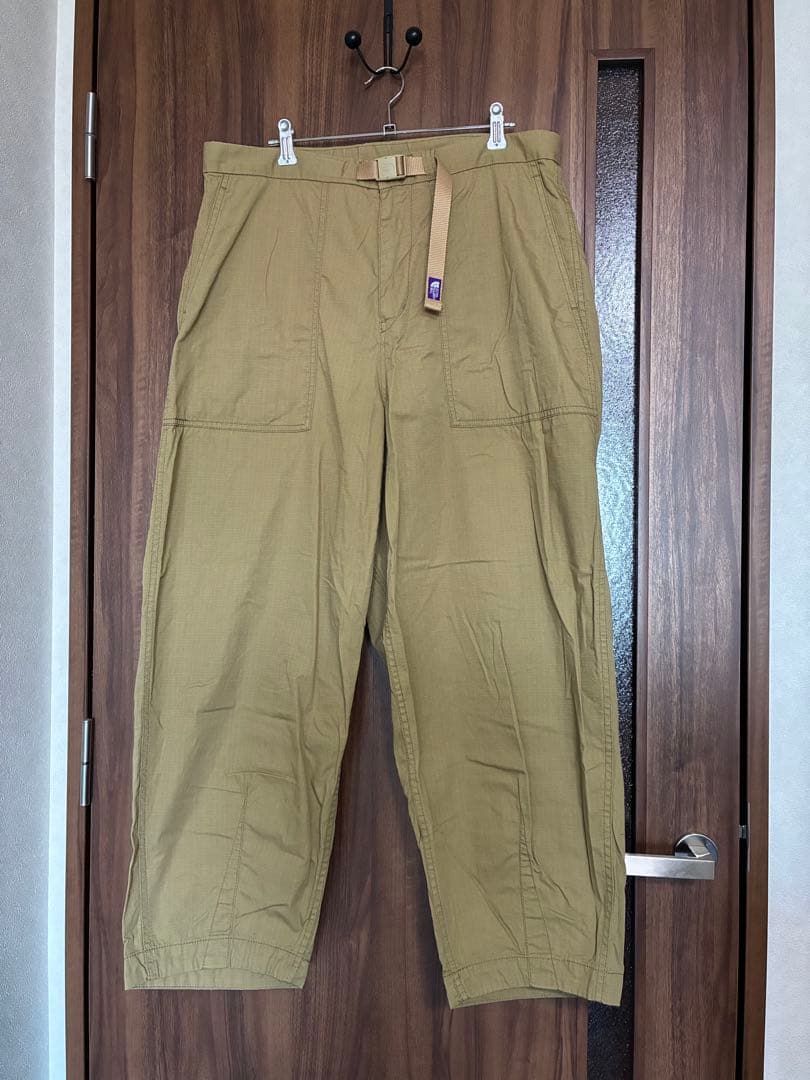 THE NORTH FACE パープルラベル　カーキ チノパン