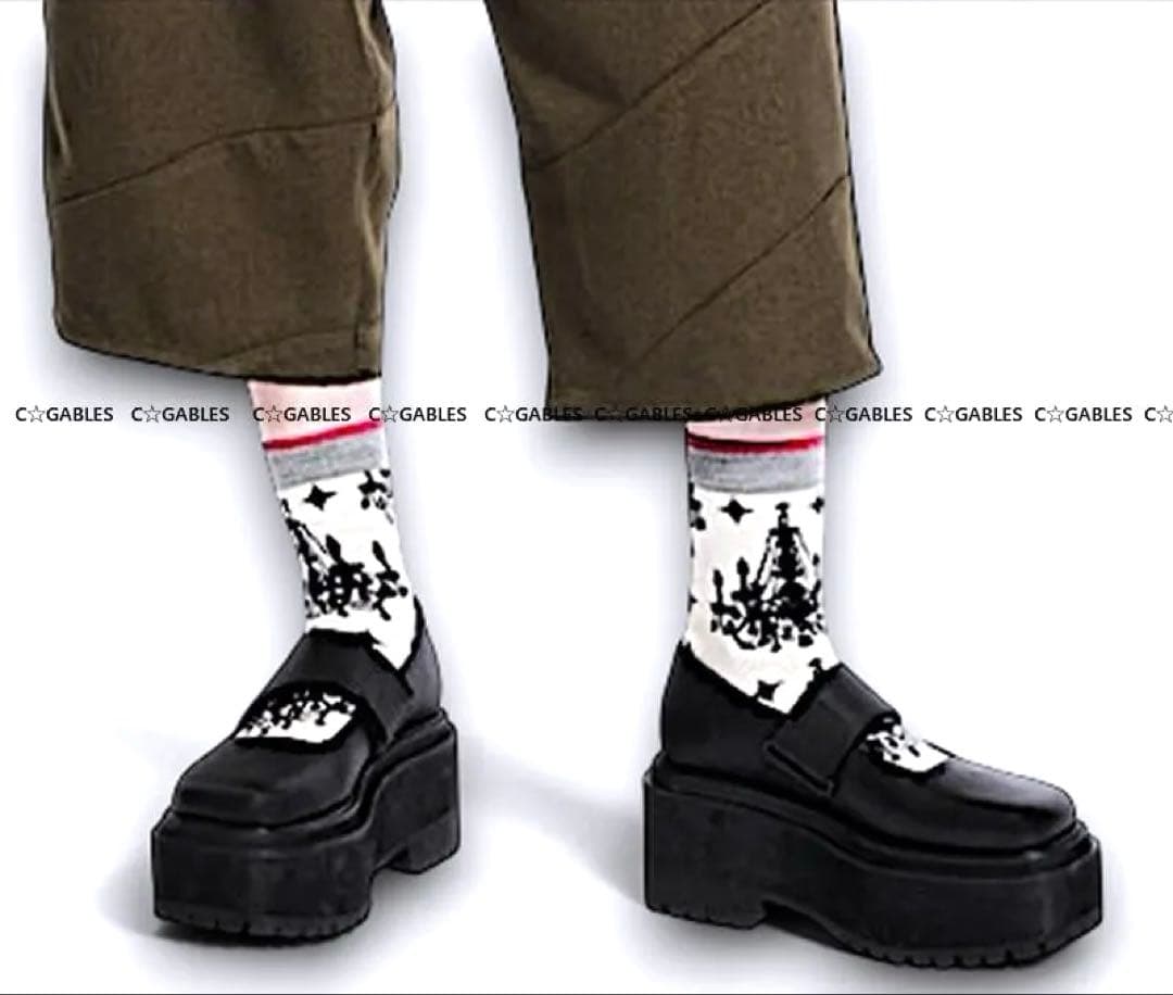 ★新品★　2024AW　gomme　ゴム　レザー　ワンストラップローファー