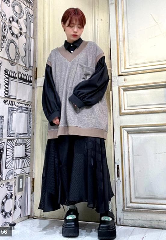 ★新品★　2024AW　gomme　ゴム　レザー　ワンストラップローファー