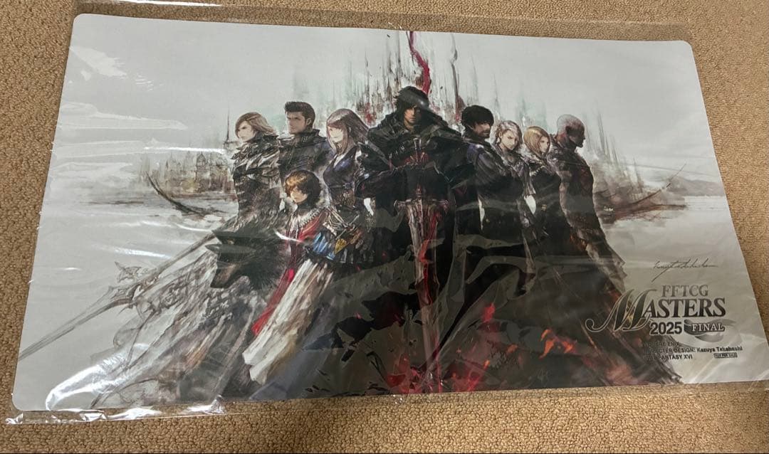 FFTCG MASTERS 2025FINALプレイマットF FF16
