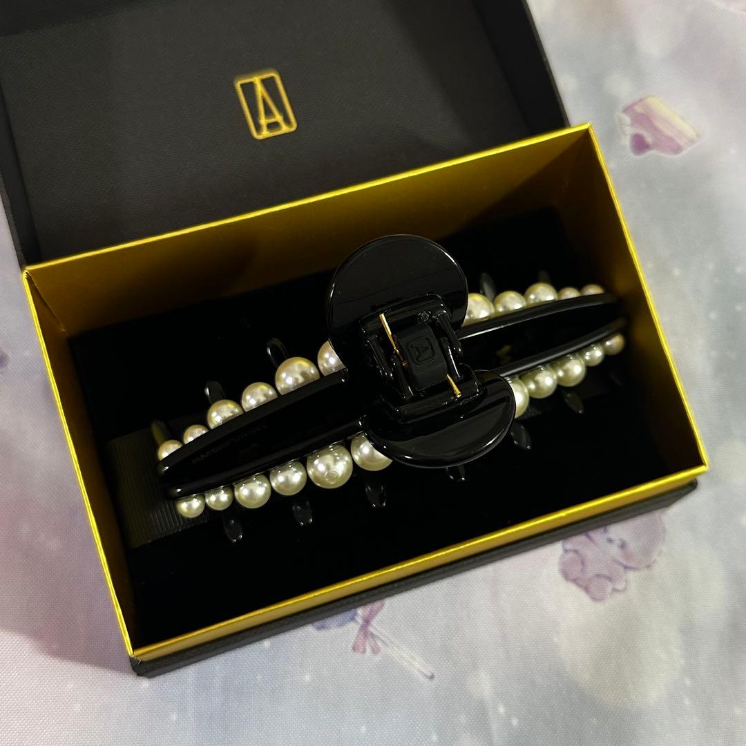 ALEXANDRE DE PARIS パール　クリップ　Lサイズ