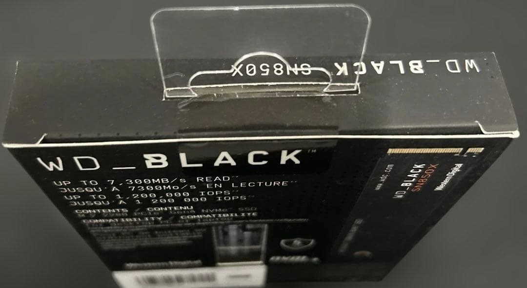 内蔵型SSD WD BLACK SN850X NVMe SSD 2TB