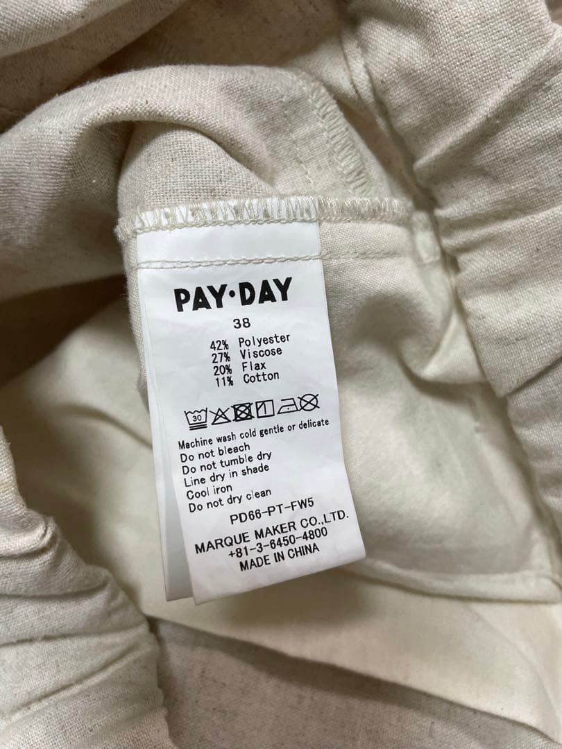 framework PAYDAYワークイージーパンツ
