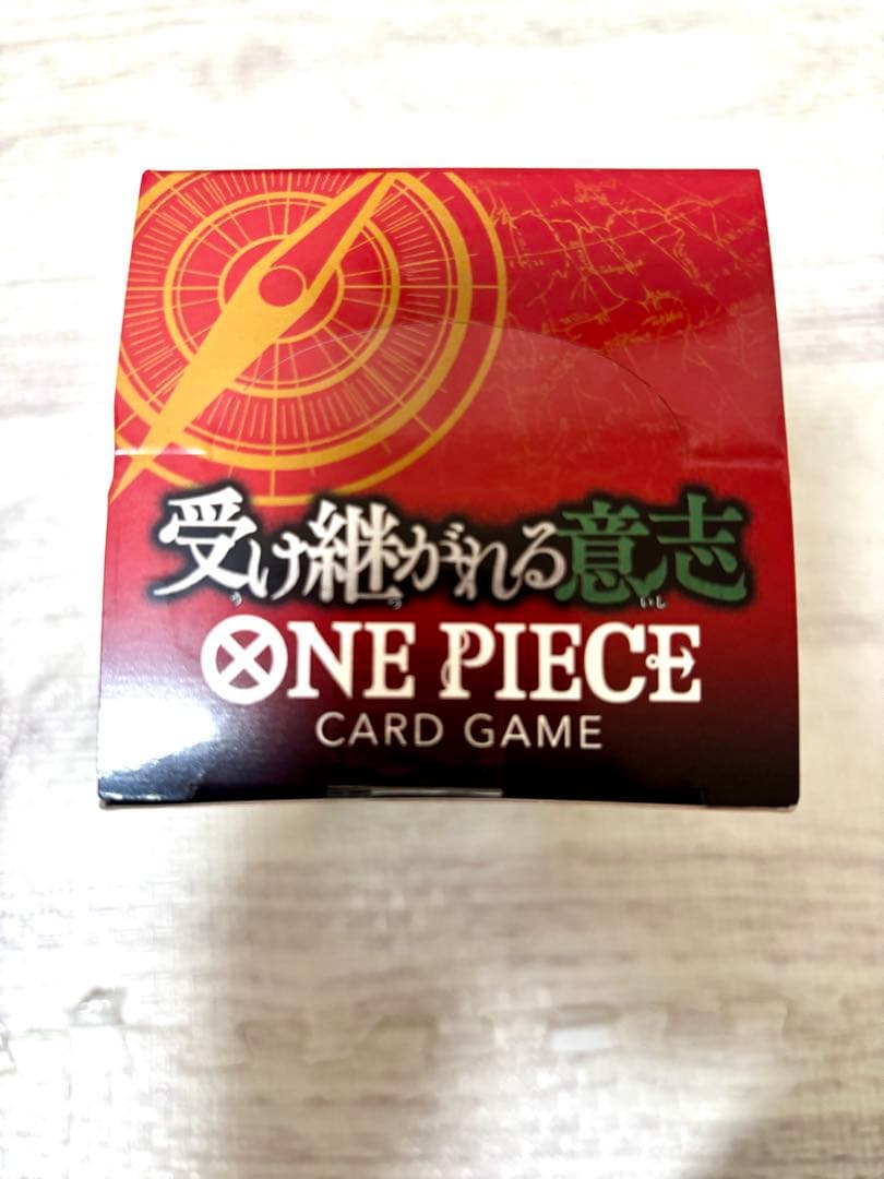 新品未開封　テープ付きONE PIECE OP-13受け継がれる意志　1BOX