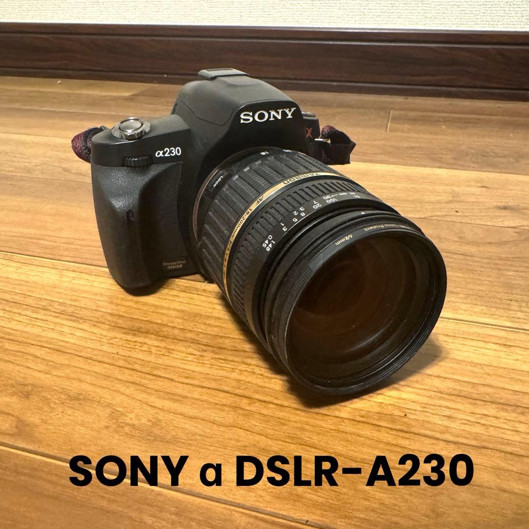 ジャンク SONY α DSLR-A230 デジタル 一眼レフ カメラ