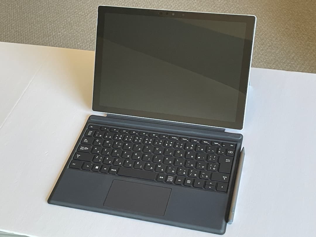 美品・バッテリー良好：SurfacePro 7＋純正キーボードカバー＋タッチペン