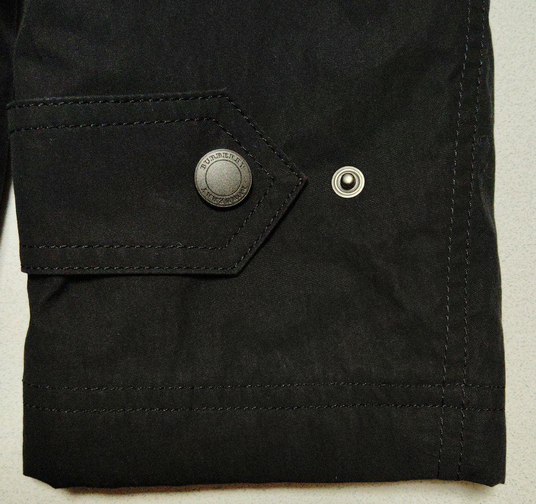 バーバリーロンドン モッズコート 新品 ダウンライナー付 フード メンズLL 黒