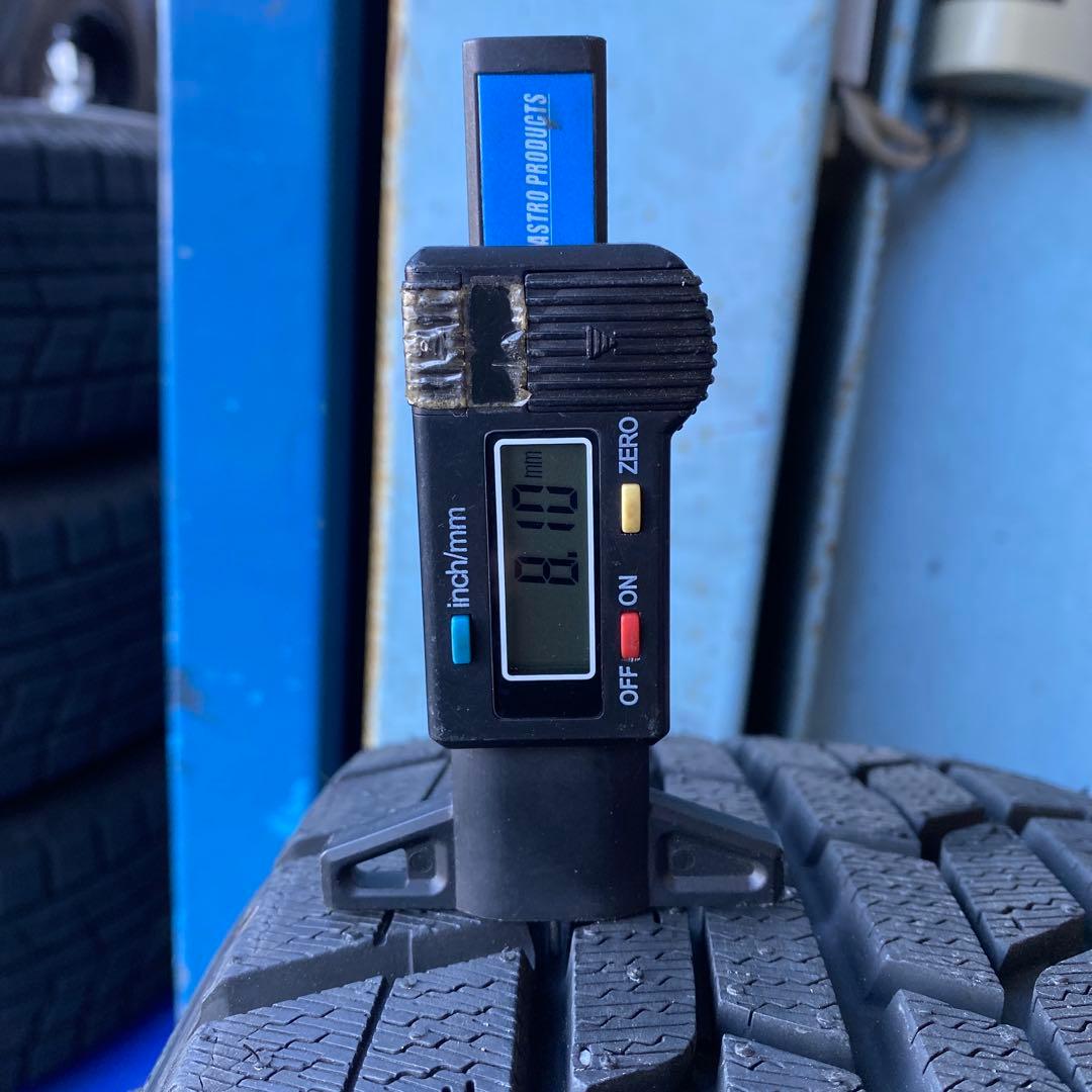 中古バリ溝グッドイヤースタッドレスセット185/60R15旧型シエンタ　送料無料