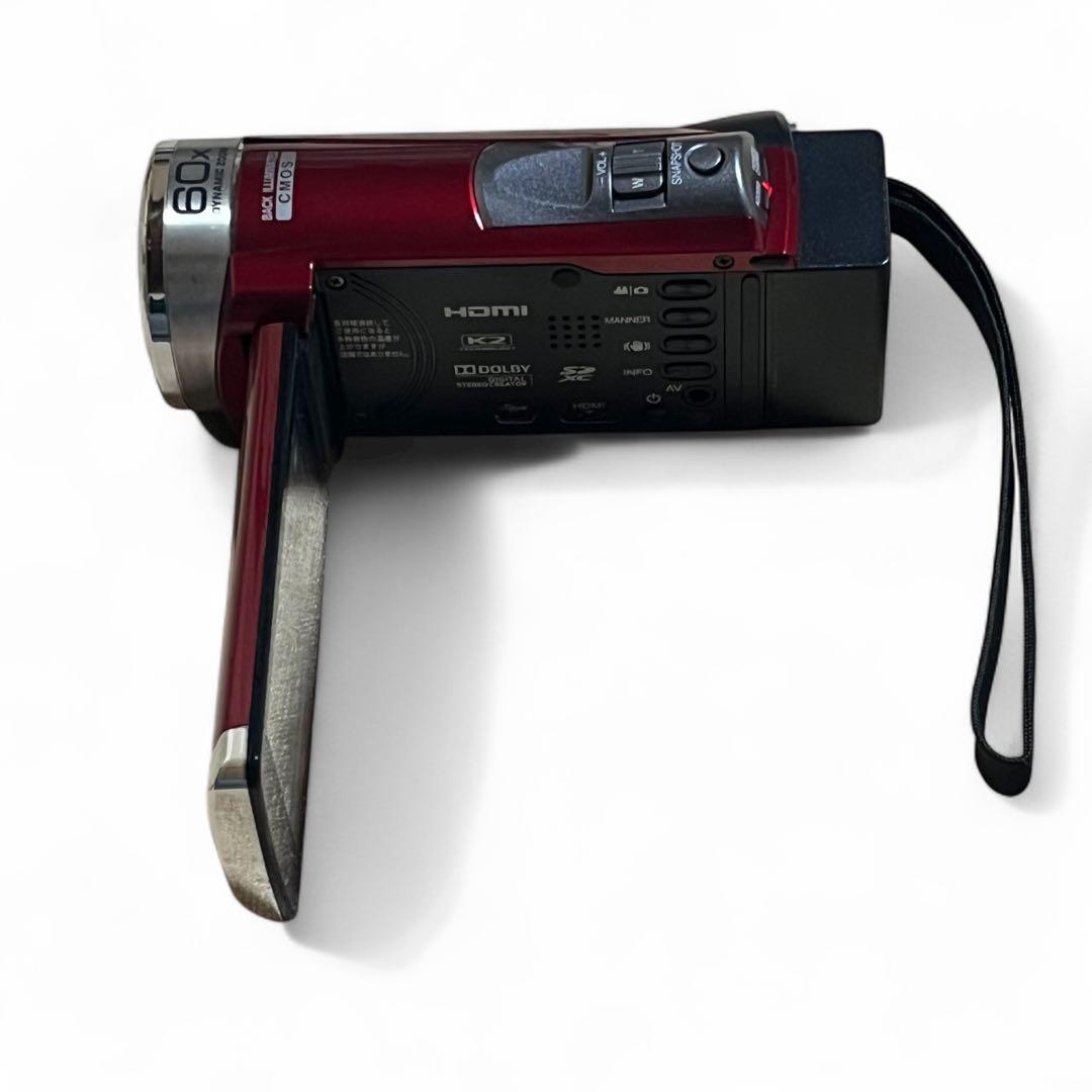 【美品】JVC Everio GZ-HM155-R