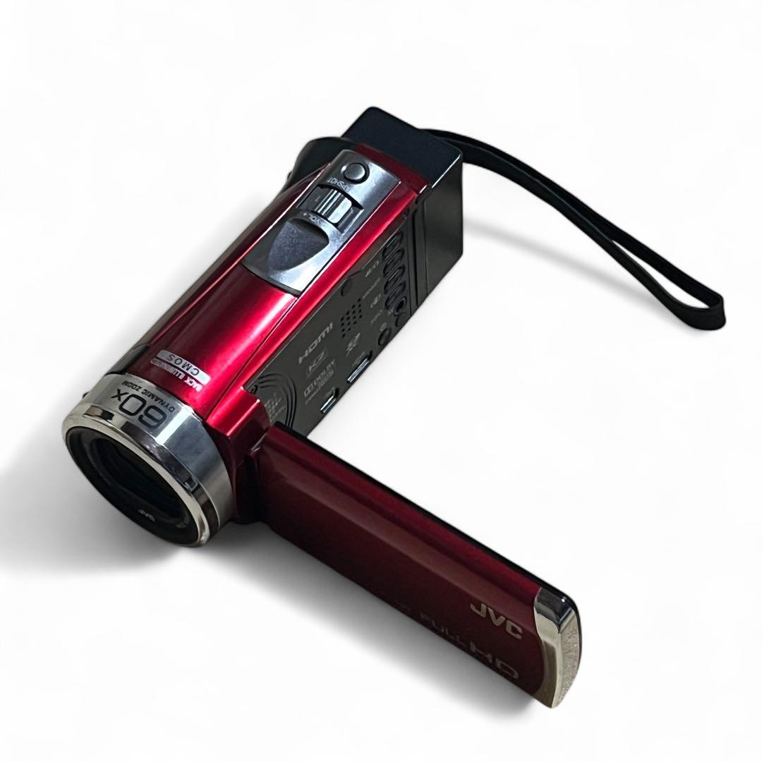 【美品】JVC Everio GZ-HM155-R