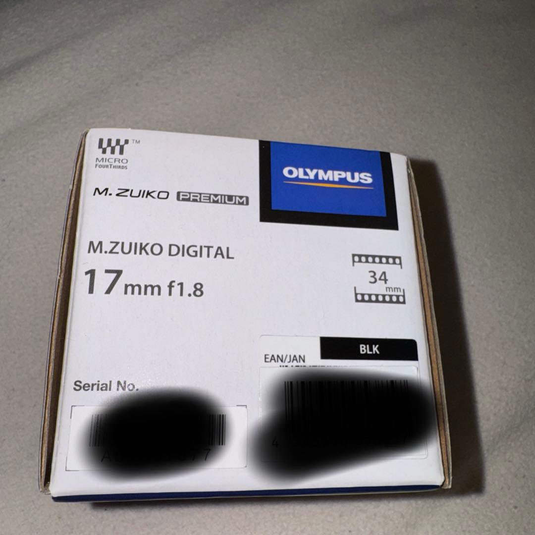 レンズ(単焦点) OLYMPUS M.ZUIKO DIGITAL 17mmf1.8