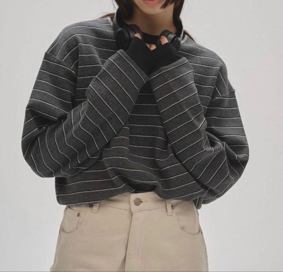 TODAYFUL Border Long T-shirts ボーダーロンT