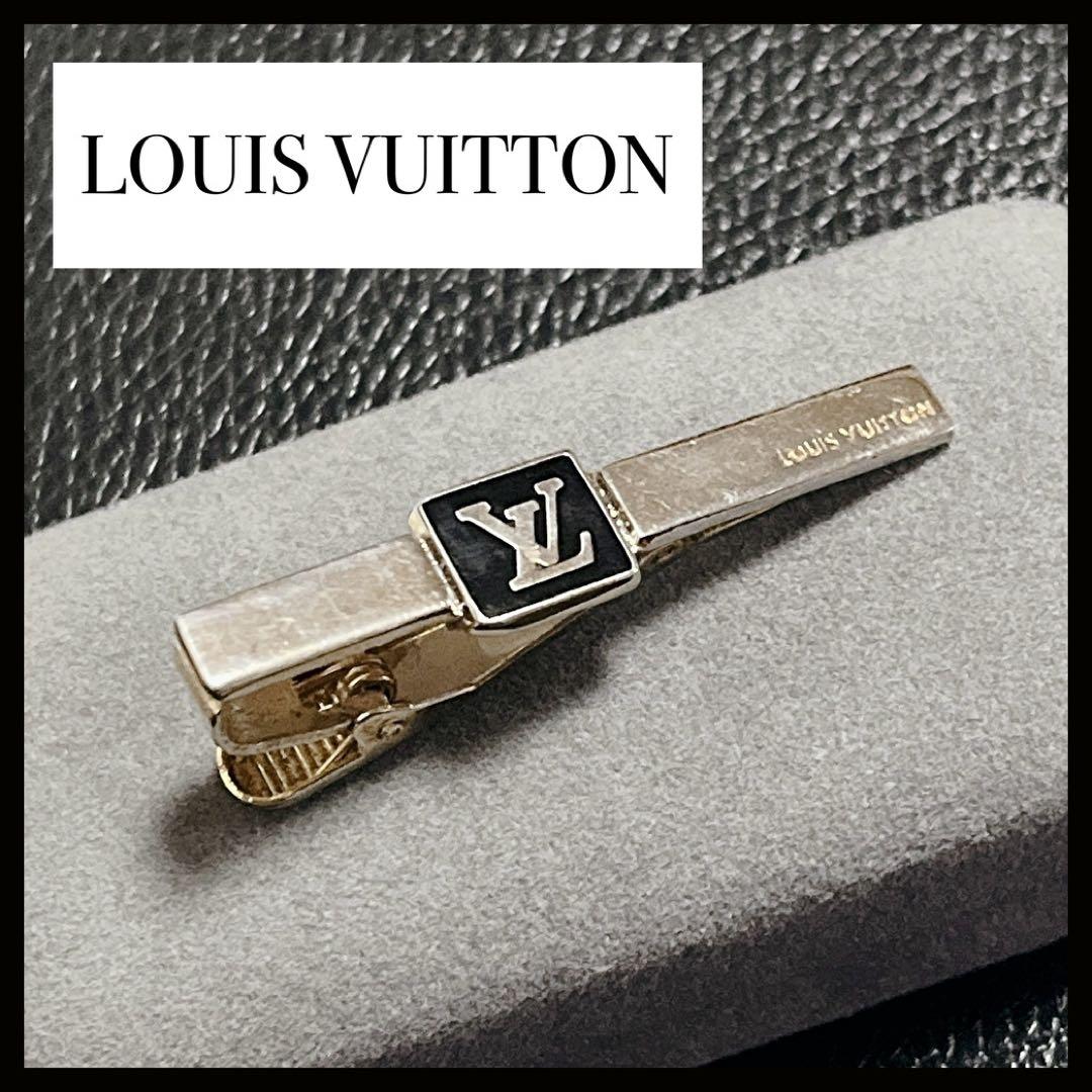 ルイ・ヴィトン タイピン ネクタイ クリップ ゴールド モノグラム ロゴ
