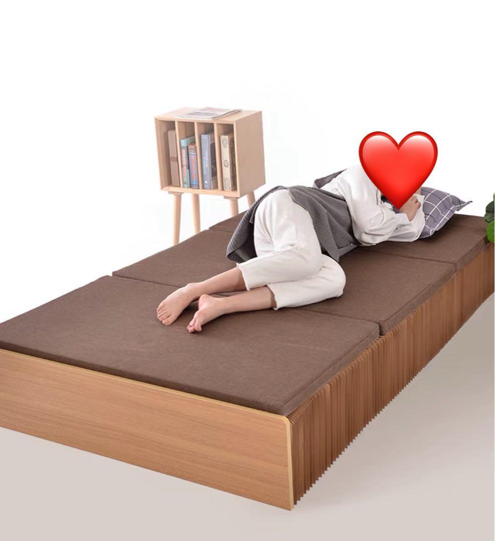 美品 ベット 折り畳み 伸縮性 アコーディオン ペーパーベット