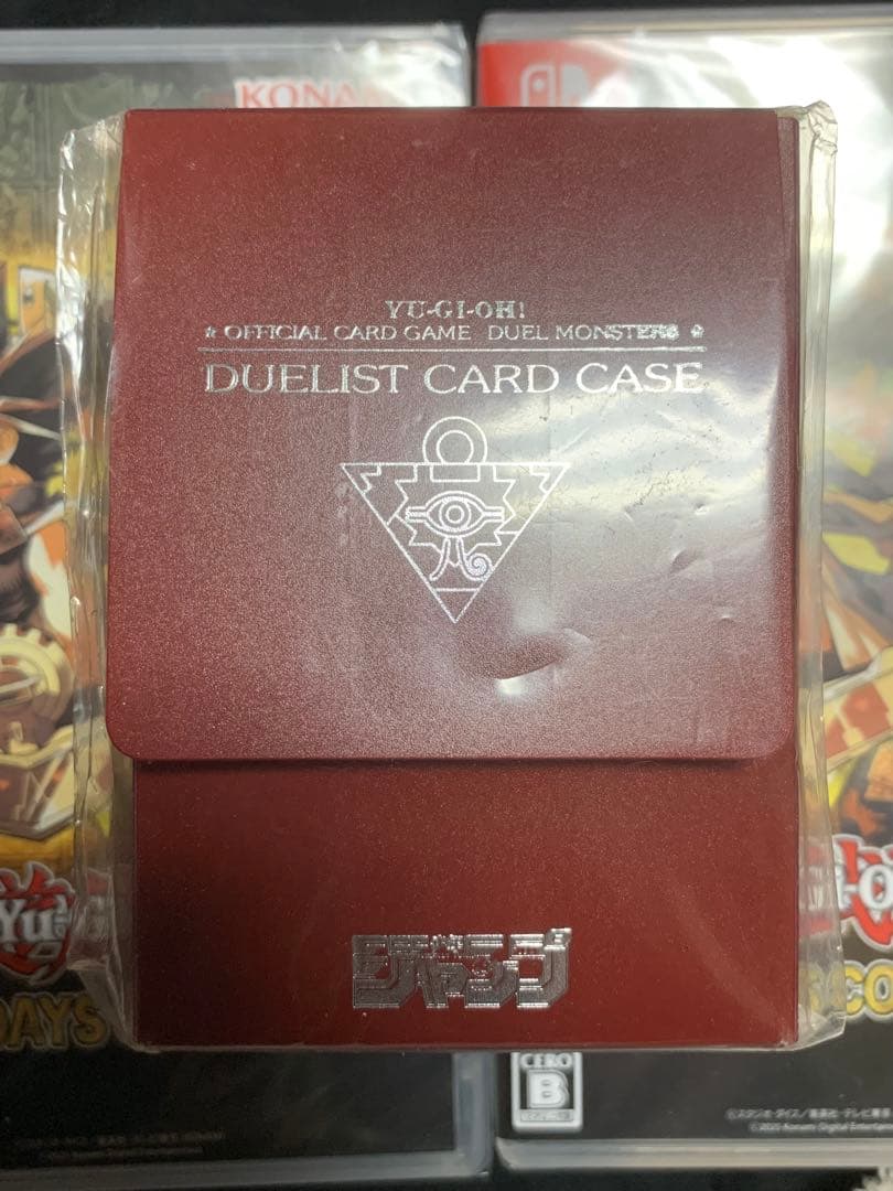 遊戯王【希少】 非売品　少年ジャンプ 抽選限定 初期 デッキケース赤