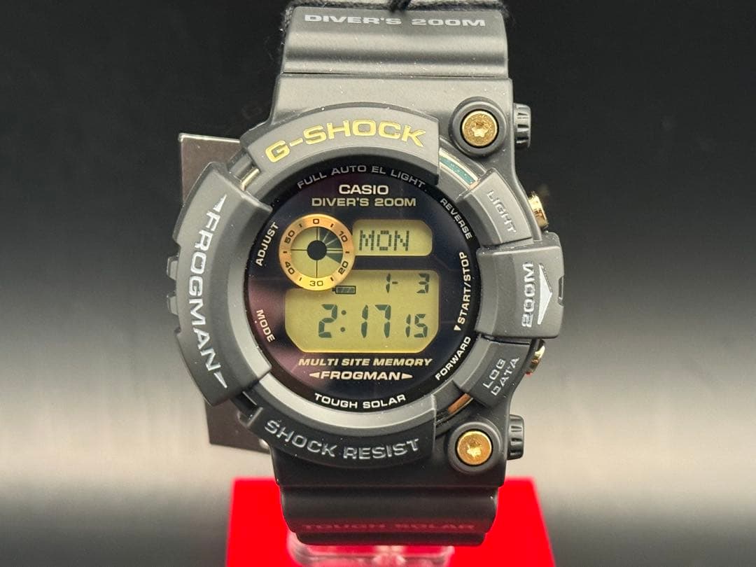 CASIO G-SHOCK FROGMAN 25周年 GW-225 ゴールド