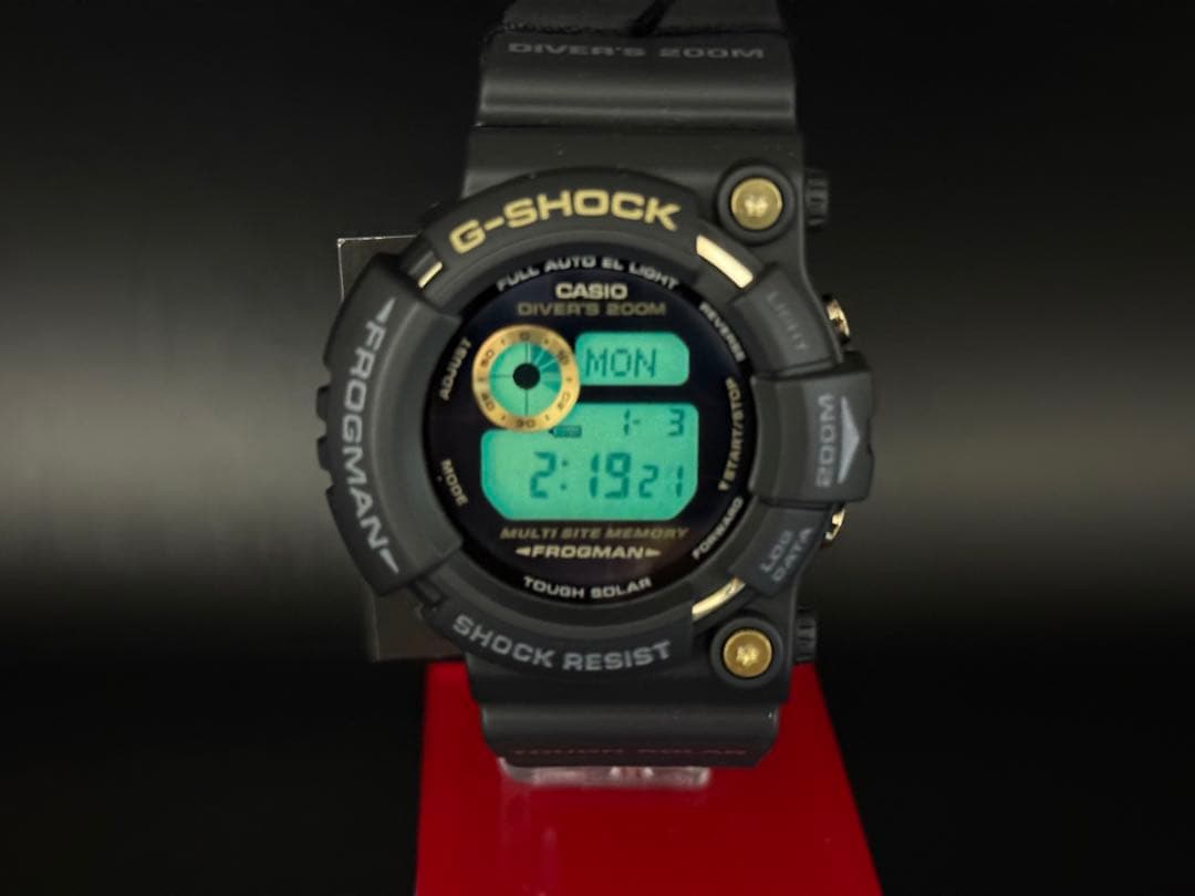CASIO G-SHOCK FROGMAN 25周年 GW-225 ゴールド