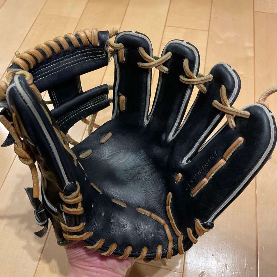 ミズノ ブラック 軟式グローブ