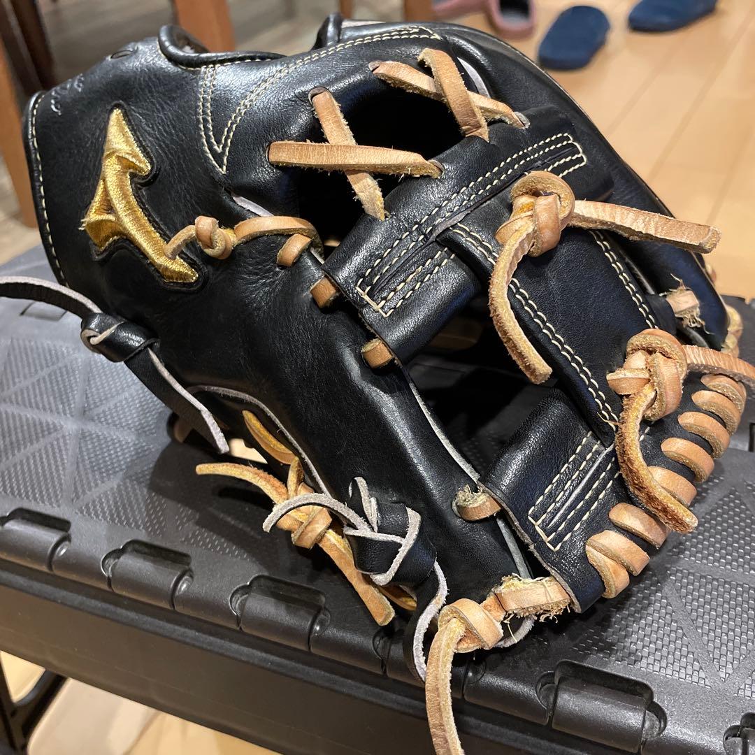 ミズノ ブラック 軟式グローブ