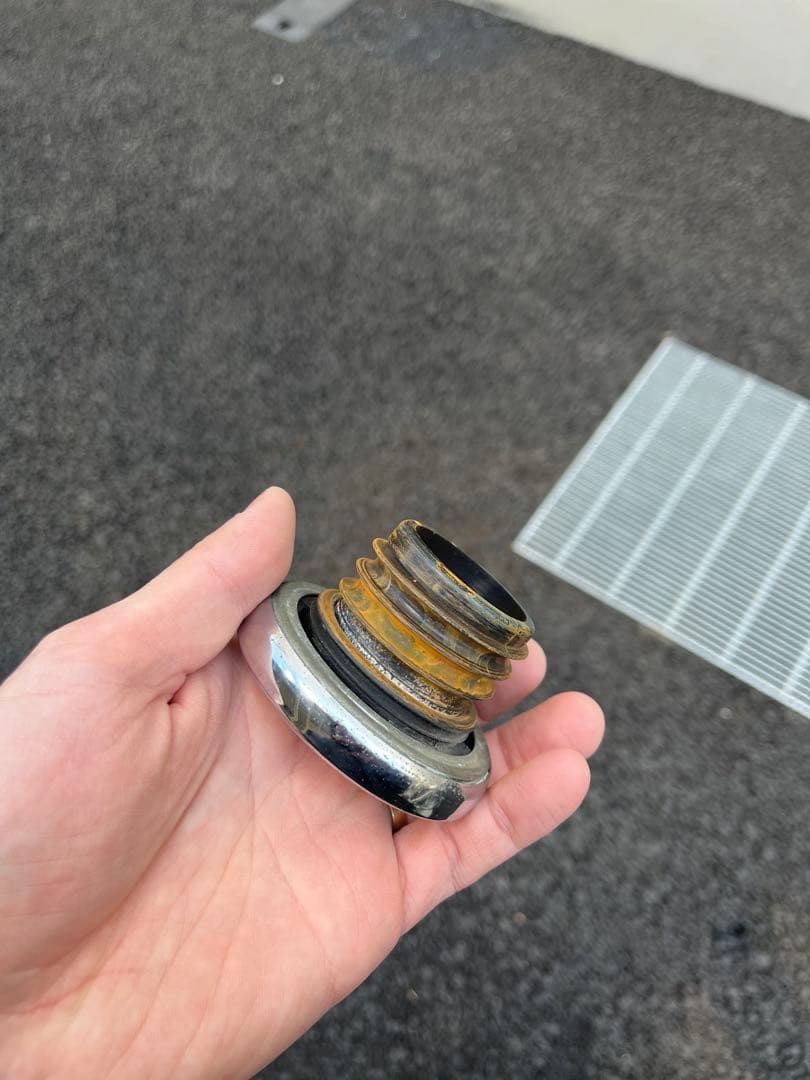 ル*ジ様 3.5ガロン　分割タンク　ハーレー　パン　ショベル　ナックル　ショベル