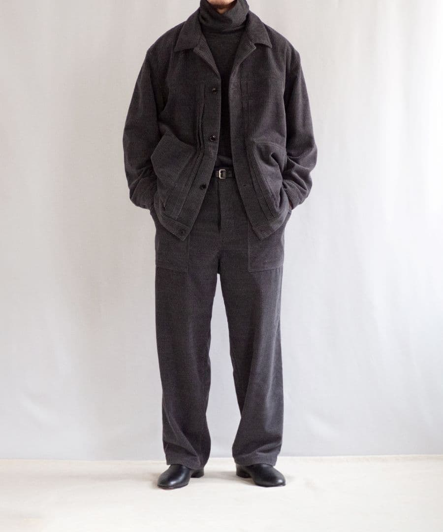 コンフェクト CONFECTウールコーデュロイファティーグパンツ