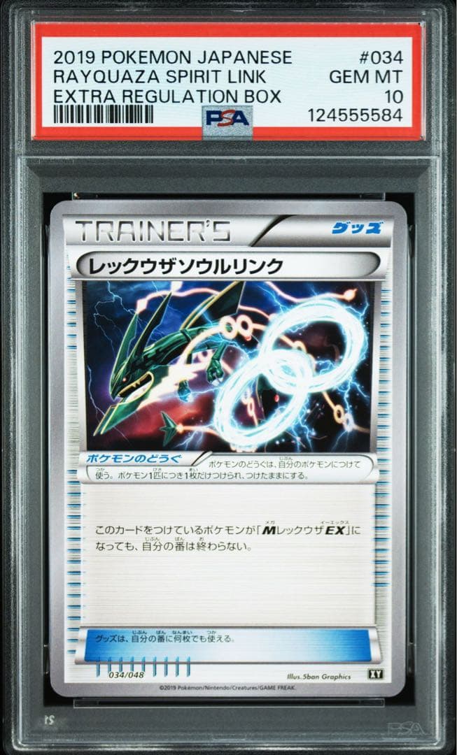 【PSA10】レックウザソウルリンク 034/048