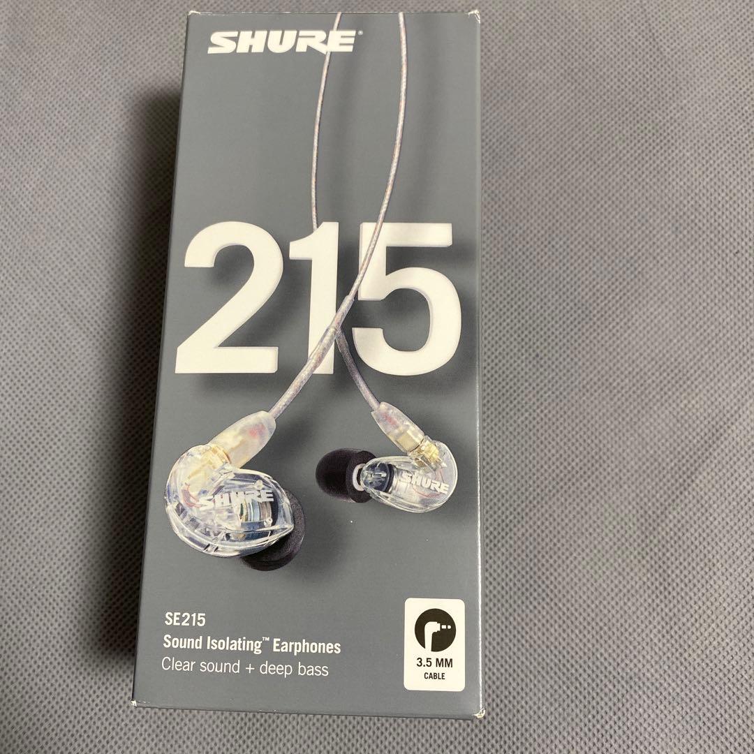 SHURE シュア イヤホン 有線 SE215