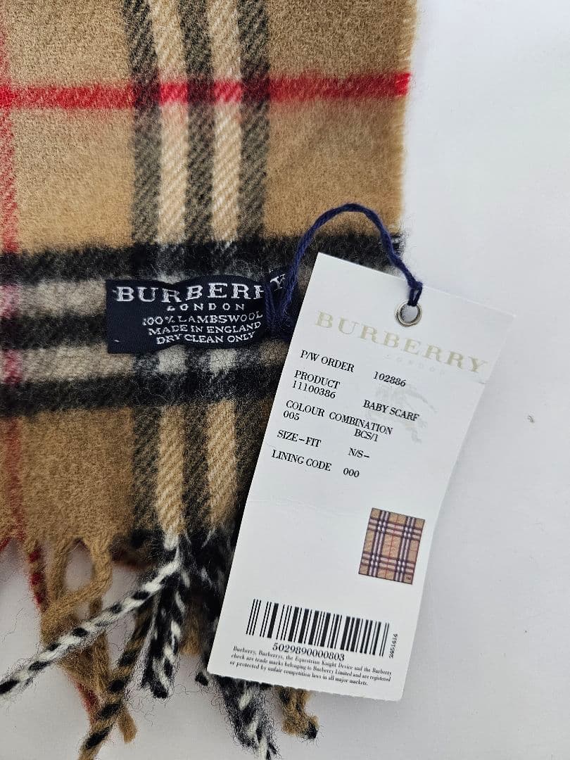 【✨未使用新品✨】タグ付き　BURBERRYロンドン　 ベージュ ノバチェック