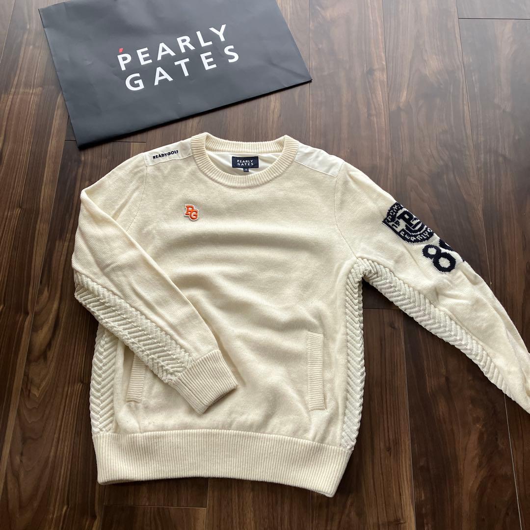 ❣️週末お値下げ❣️PEARLY GATES ホワイトセーター サイズ0