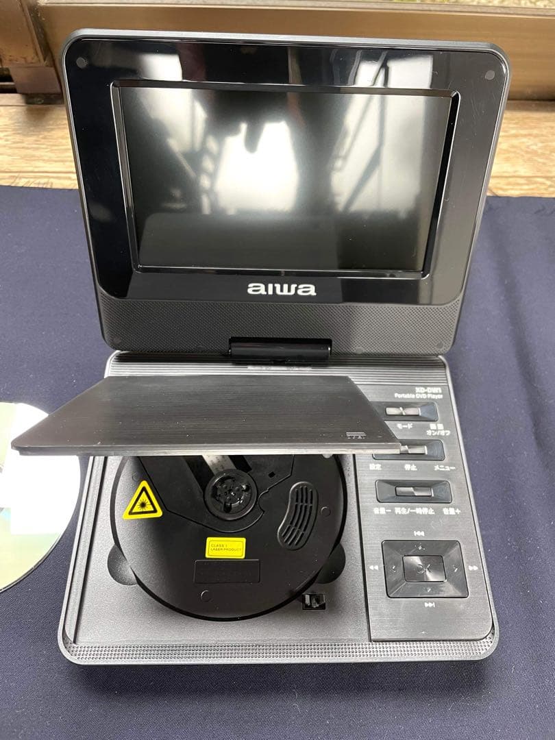 AIWA ポータブルDVDプレーヤー XD-DW1 2019年製