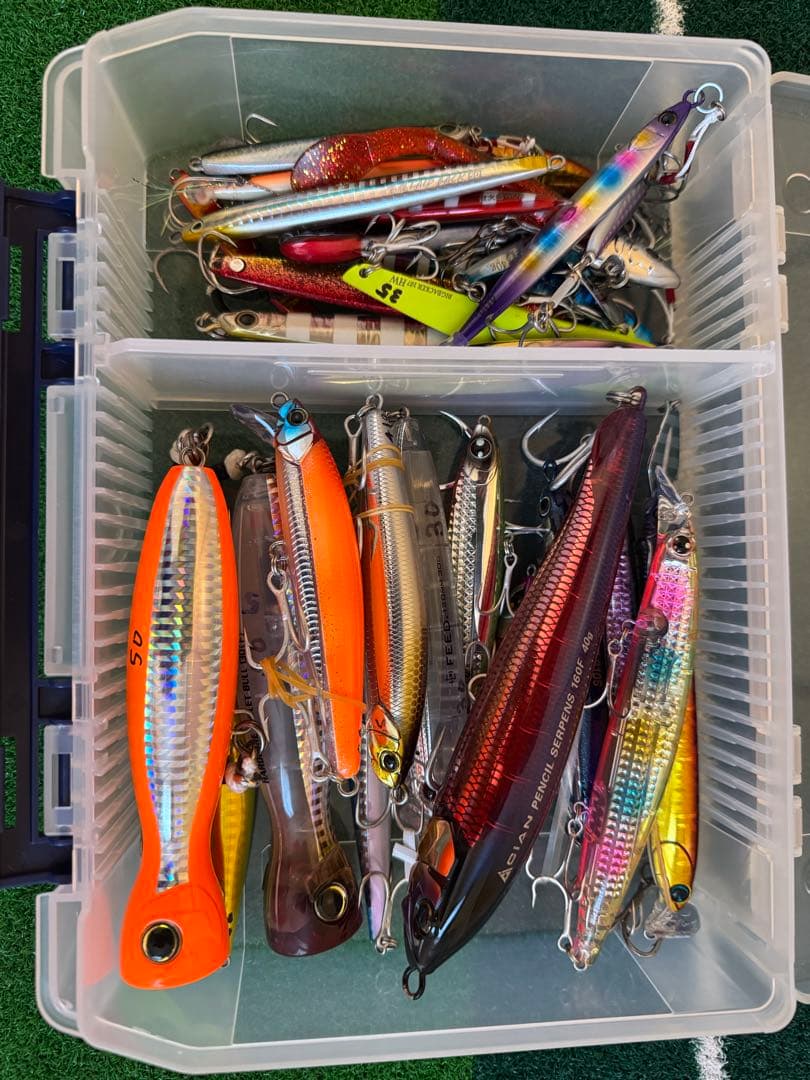 ハードルアー 大量セット　青物　サクラマス　ジグ　ミノー　プラグ　メタルジグ