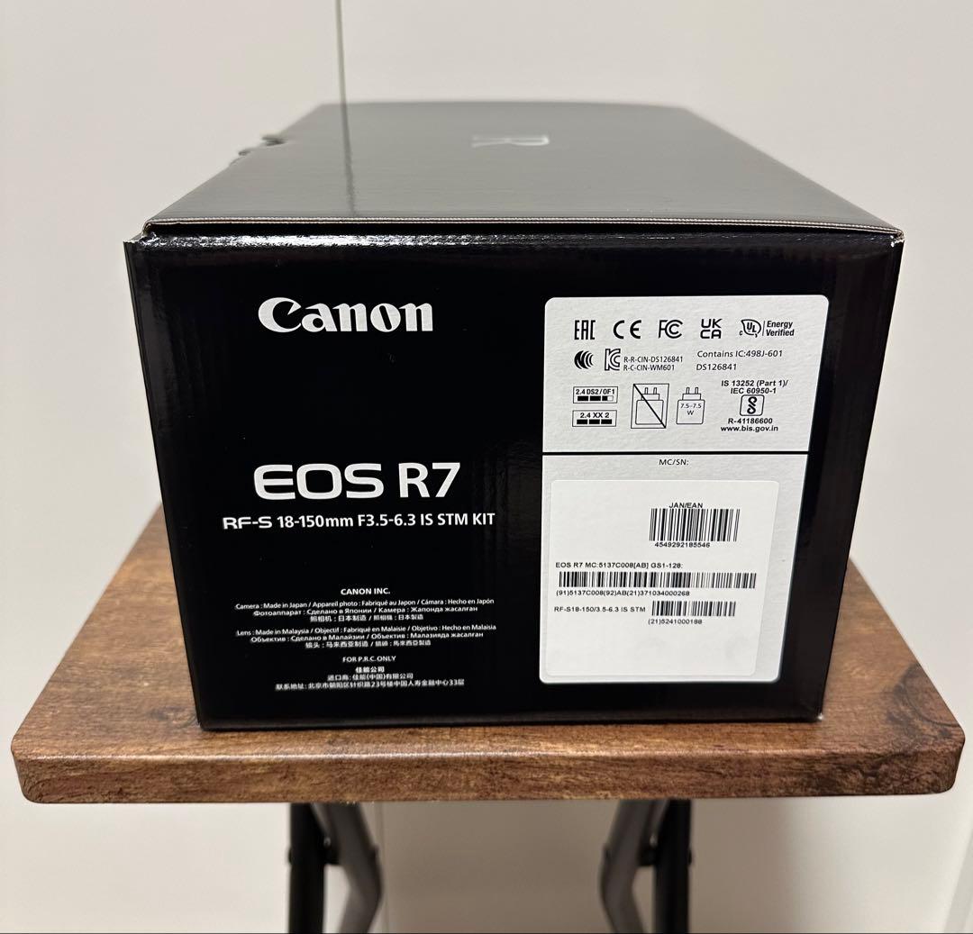 新品Canon EOS R7 RF-S18-150 IS STM レンズキット