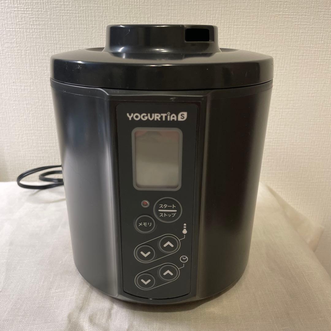 タニカ　【ガラス製】YOGURTIA S ヨーグルトメーカー ブラック