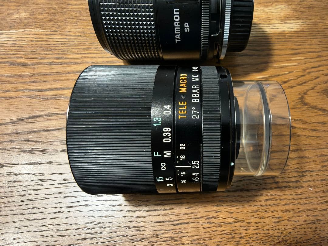 TAMRON SP 90mm f2.5 2本セット P/KAマウントアダプター付