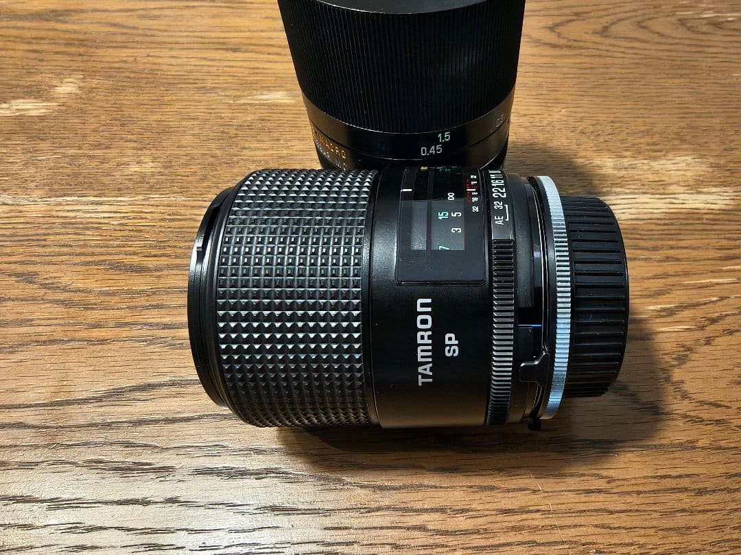 TAMRON SP 90mm f2.5 2本セット P/KAマウントアダプター付