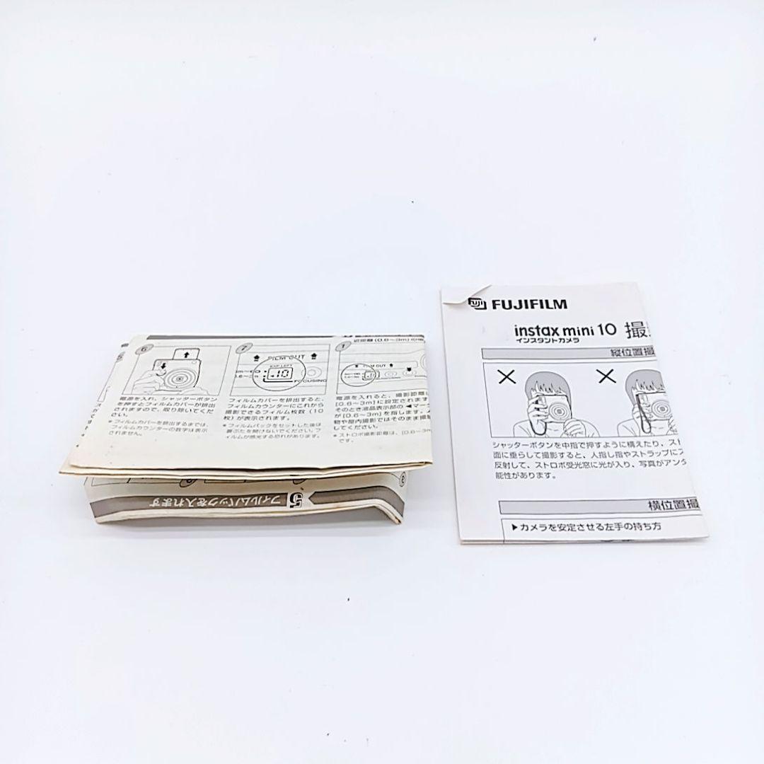 【通電確認済み】FUJI FILM チェキ instax mini 10