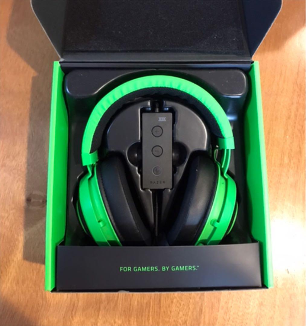 ヘッドホン Razer KRAKEN TOURNAMENT EDITION GREEN