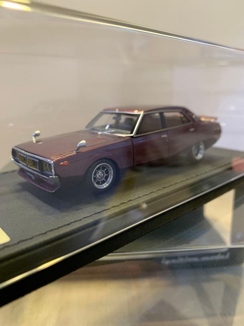 イグニッションモデル　1/43 スカイライン　GT-X (GC110) パープル