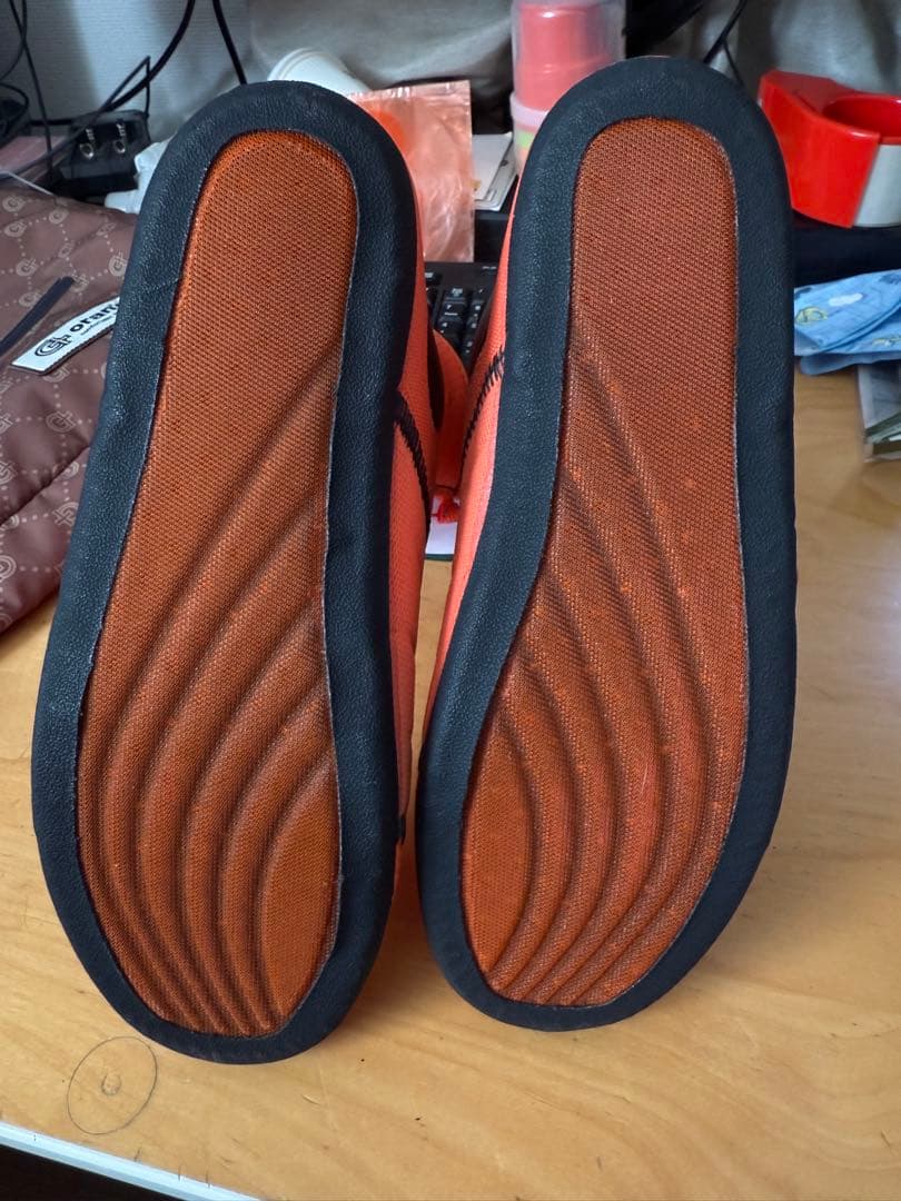 う*ち様 ATOMIC カーボンBACKLAND スキー用ブーツ 黒/オレンジ