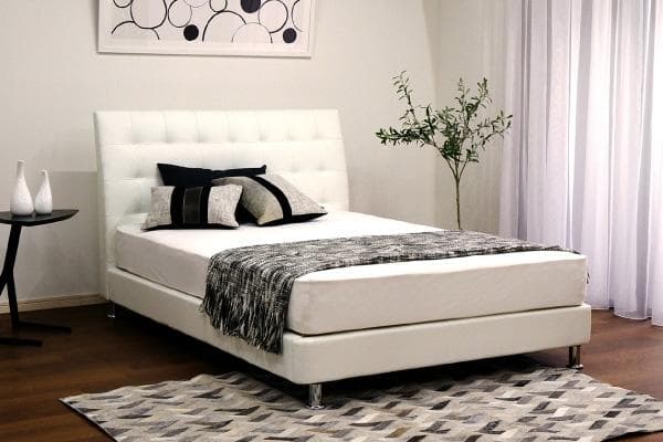 美品✨フランスベッド アシュフォード ダブル ホワイト／ホテルライク 高級ベッド