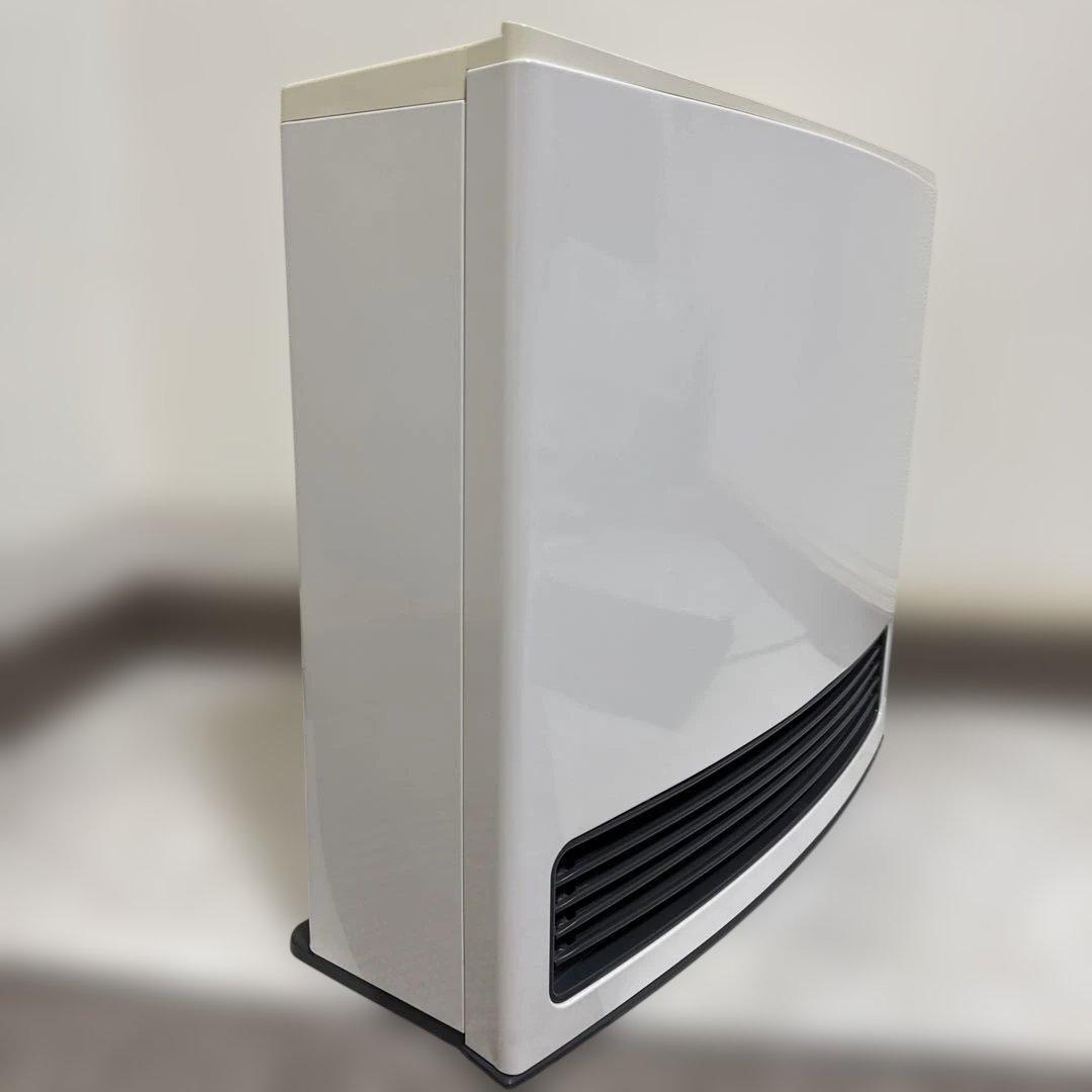 送料込 NORITZ ノーリツ　ガスファンヒーター 強化ホース付き　都市ガス用