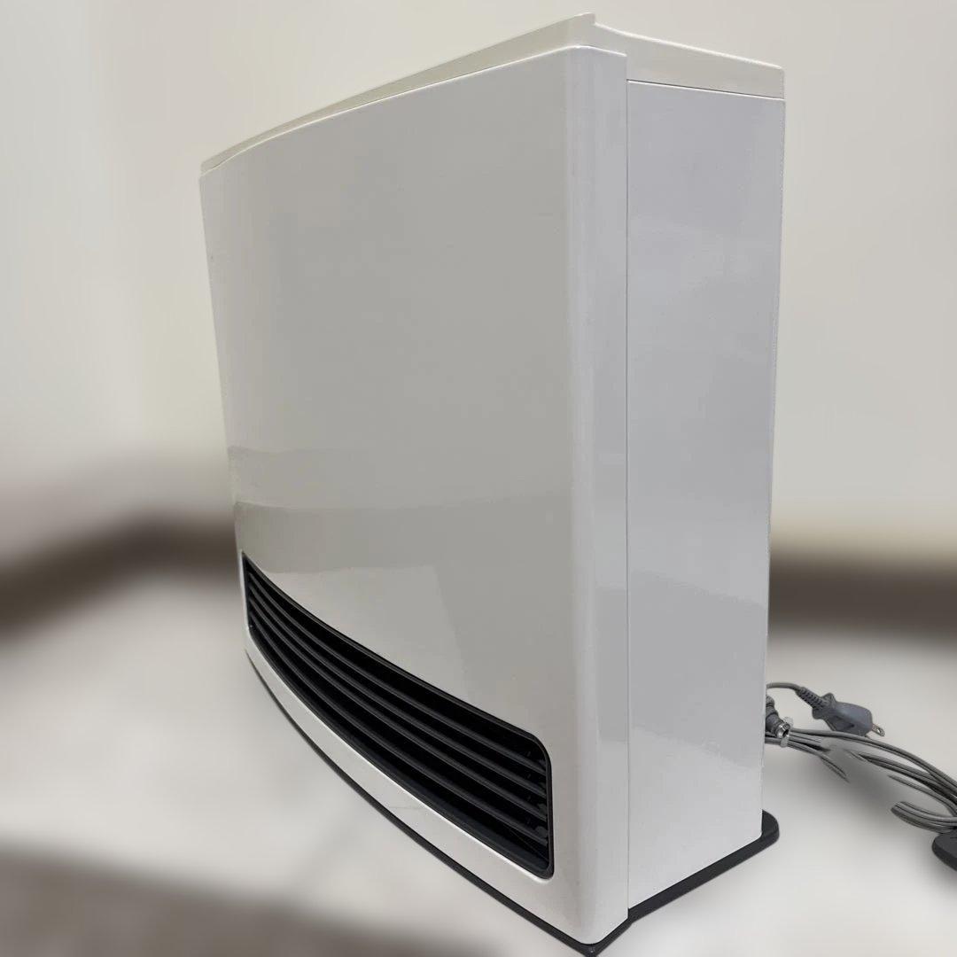 送料込 NORITZ ノーリツ　ガスファンヒーター 強化ホース付き　都市ガス用